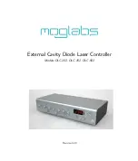 Предварительный просмотр 1 страницы MOGlabs DLC202 Manual