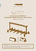 mogogo Utility Raymond Products Pro Cart Large Assembly Instructions preview