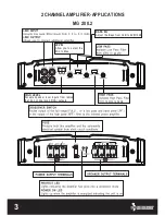 Предварительный просмотр 4 страницы Mohawk MG 200.2 Manual