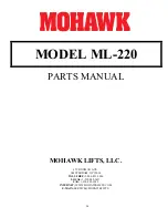 Предварительный просмотр 42 страницы Mohawk ML-220 Manual