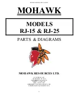 Preview for 17 page of Mohawk RJ-15 Installation, Operation, Maintenance, Parts