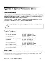 Preview for 78 page of Mohr CT100 Operator'S Manual