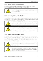 Предварительный просмотр 25 страницы Mohr CT100B Series Operator'S Manual