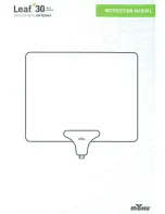 Mohu Leaf 30 Instruction Manual preview