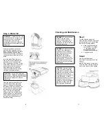 Preview for 6 page of MoistAir MA0600 Use And Care Manual