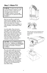 Preview for 6 page of MoistAir MA0601 Use And Care Manual