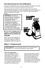 Preview for 32 page of MoistAir MA0601 Use And Care Manual