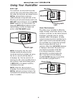 Предварительный просмотр 9 страницы MoistAir MA12010 Owner'S Manual