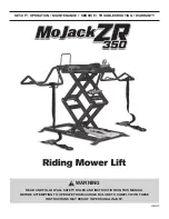 MoJack ZR 350 Manual preview