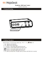 Preview for 1 page of MojoDesk Hand Control 2020 Operation Instructions