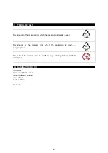 Preview for 8 page of MOKIDA ZM2642501SYL-000-000 User Manual