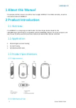 Предварительный просмотр 3 страницы MOKO LW004 Datasheet -CT User Manual