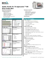 Preview for 1 page of Mold-Masters Tempmaster M1 Quick Manual