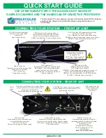 Molecular Devices NanoScan SP Series Quick Start Manual preview