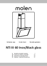 Предварительный просмотр 1 страницы Molen NTI 60 Black Instruction On Mounting And Use Manual