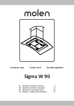 Предварительный просмотр 1 страницы Molen Sigma W 90 Instruction On Mounting And Use Manual