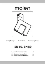 Molen SN 60 Instruction On Mounting And Use Manual предпросмотр