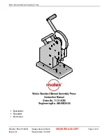 Preview for 1 page of molex 11-31-6356 Instruction Manual