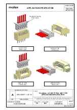 Preview for 2 page of molex 500588025 Application Specification