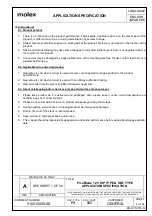 Preview for 4 page of molex 500588025 Application Specification