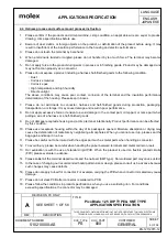 Preview for 5 page of molex 500588025 Application Specification