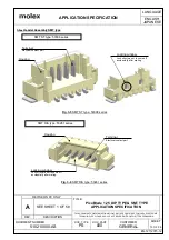 Preview for 10 page of molex 500588025 Application Specification