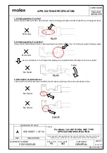 Preview for 14 page of molex 500588025 Application Specification