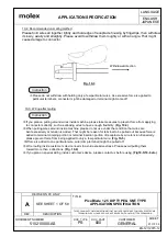 Preview for 27 page of molex 500588025 Application Specification