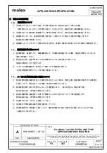 Preview for 32 page of molex 500588025 Application Specification