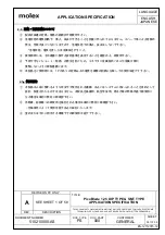 Preview for 35 page of molex 500588025 Application Specification