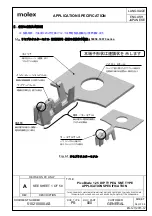 Preview for 36 page of molex 500588025 Application Specification