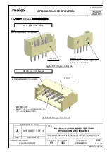 Preview for 38 page of molex 500588025 Application Specification