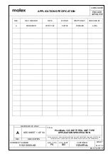 Preview for 58 page of molex 500588025 Application Specification