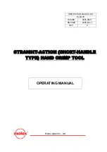 Предварительный просмотр 1 страницы molex 57022 Series Operating Manual