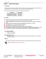 Preview for 6 page of molex 638082500 General Description, Setup And Operating Instructions