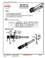 Предварительный просмотр 1 страницы molex 63811-5800 Specification Sheet