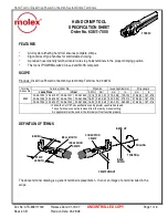 molex 63811-7000 Specification Sheet preview