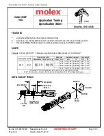 Preview for 1 page of molex 63811-8900 Manual