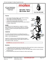 molex 63816-0900 Manual предпросмотр