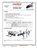 molex 63819-2900 Manual preview