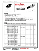 molex 63819-3800 Manual preview