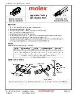 molex 63823-6900 Specification Sheet preview