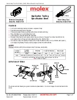 molex 63823-7570 Specification Sheet preview