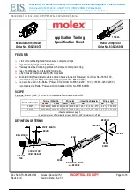 Preview for 2 page of molex 63823-8000 Manual