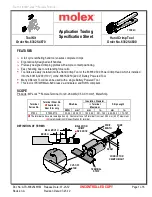 molex 63825-4800 Specification Sheet preview