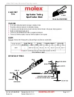 molex 63825-5000 Specification Sheet preview