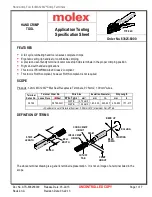 molex 63825-8000 Specification Sheet preview