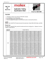 Preview for 1 page of molex 63825-9900 Manual