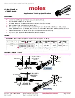 Preview for 1 page of molex 63827-1600 Manual