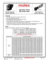 Preview for 1 page of molex 63827-2900 Specification Sheet